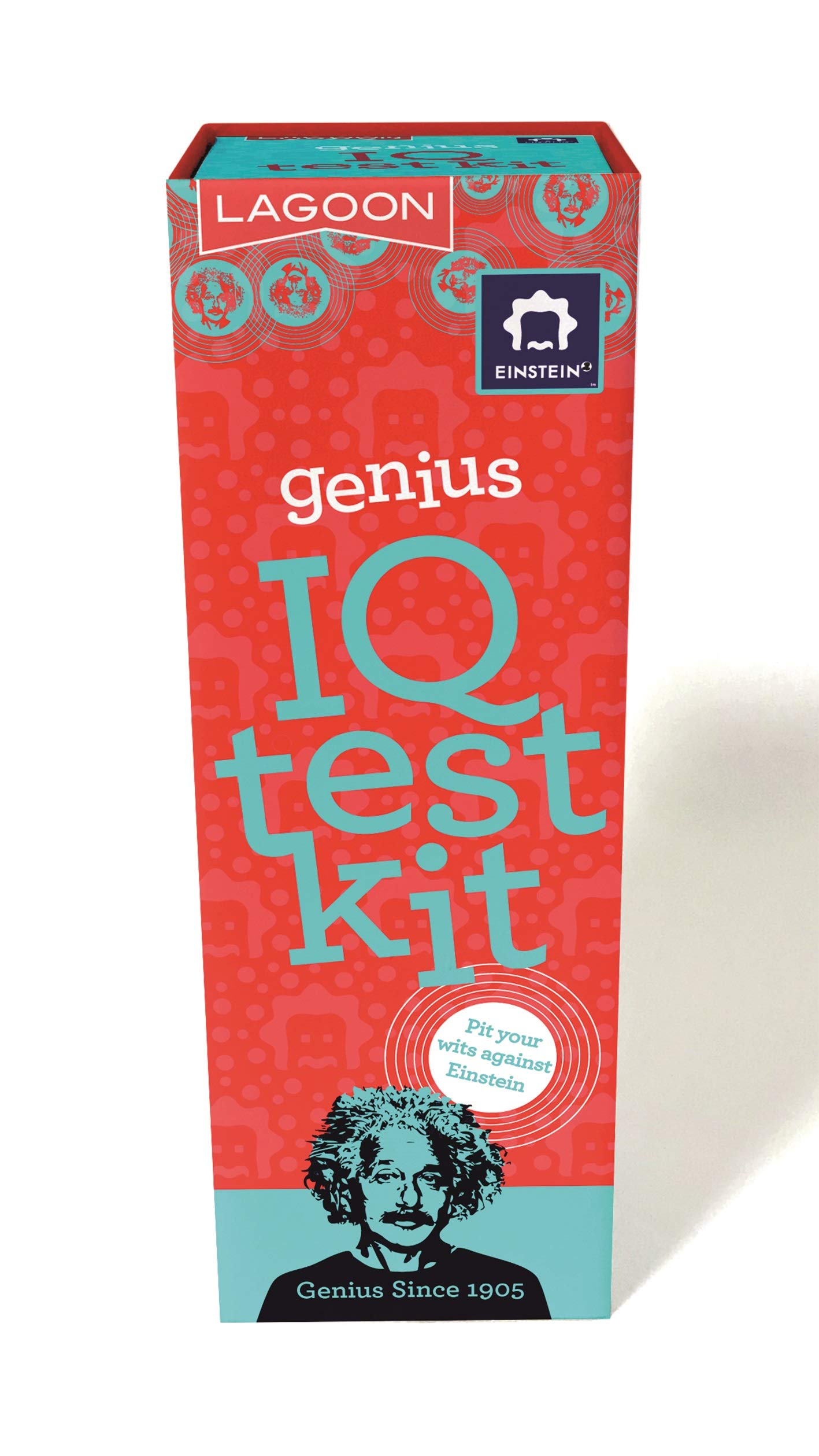 Buy The Lagoon Group 6628 Einstein² Genius IQ Test Kit, Red Online